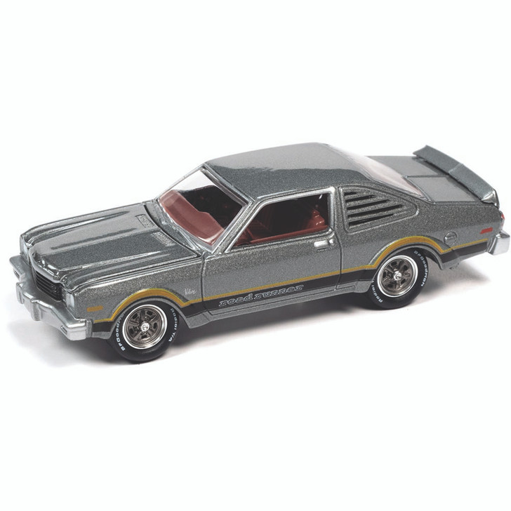 1976 Plymouth Road Runner - Silver 1:64 Scale Diecast Model by Johnny Lightning Main  