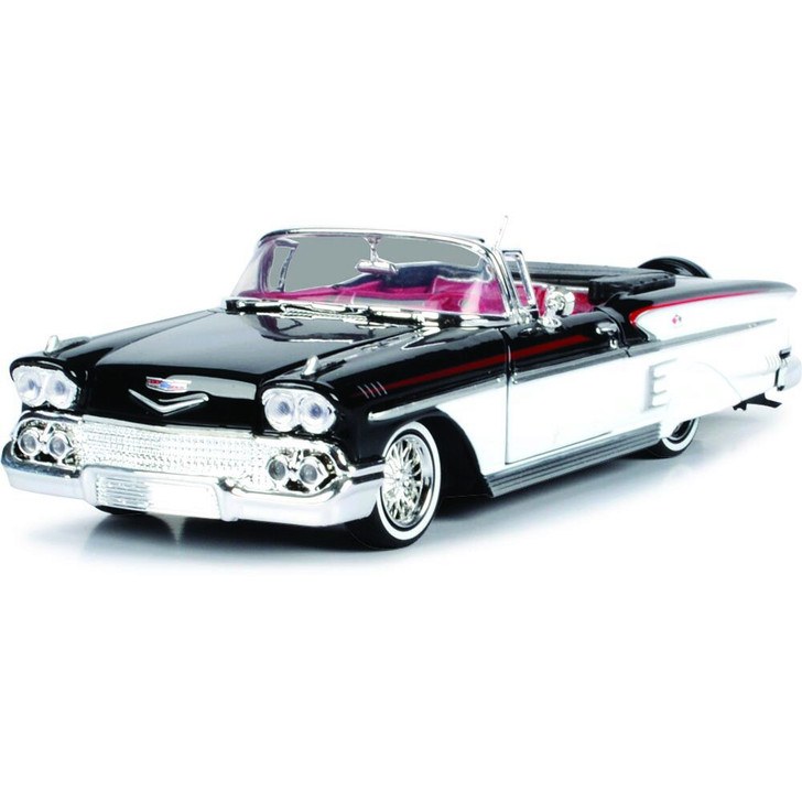 1958 Chevy Impala - Get Low 1:24 Scale Diecast Model by Motormax