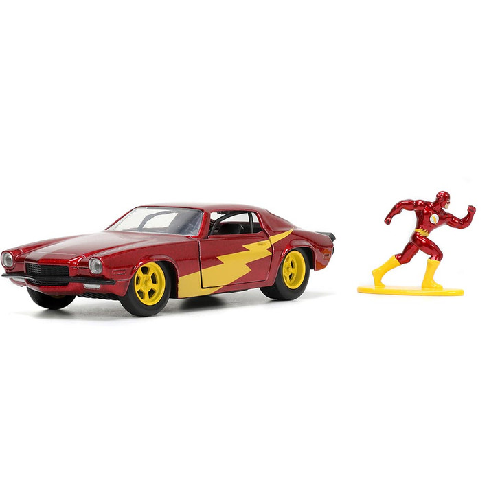 1967 Chevy Camaro with Flash Figure - DC Comics Hollywood Rides Main  