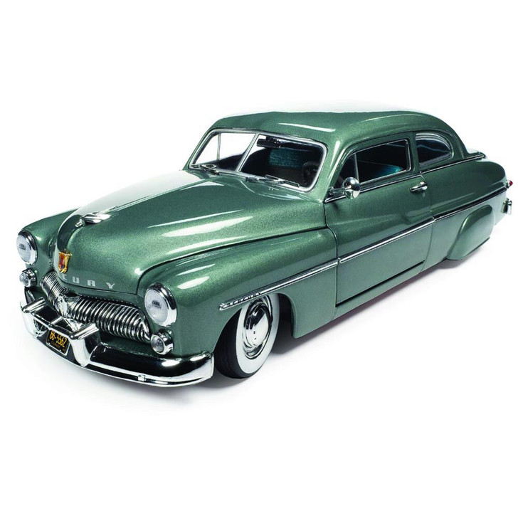 1949 Mercury Eight Coupe Berwick Green Diecast Model Car | Auto World