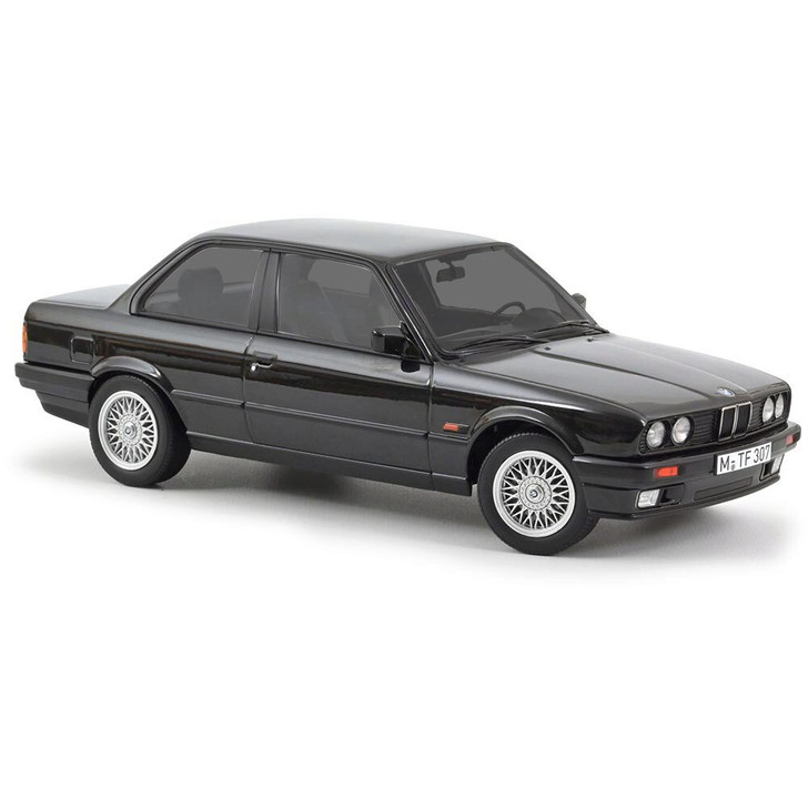 1988 BMW 325i - Black 1:18 Scale Diecast Replica Model by Norev