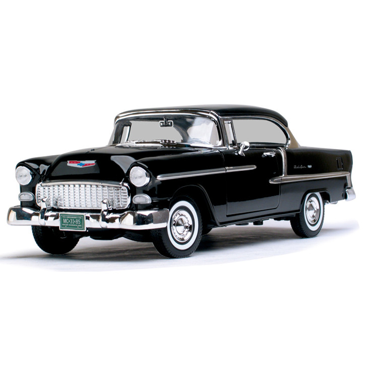 1955 chevy bel air coupe diecast replica