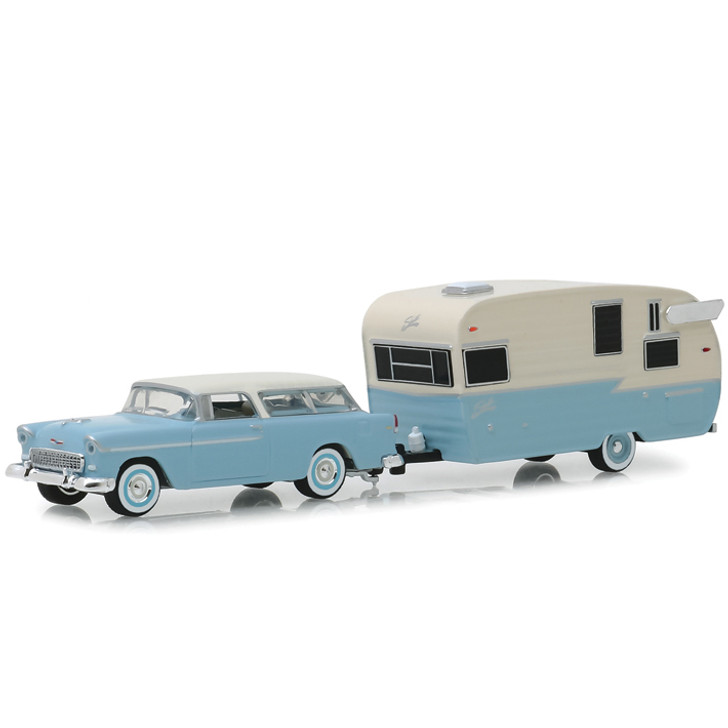 1955 Chevrolet Nomad and Shasta Airflyte with Awning Main  
