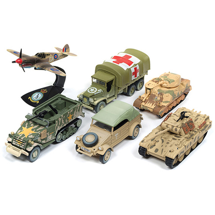 WWII Front Line Warriors Diecast Collection | Johnny Lightning