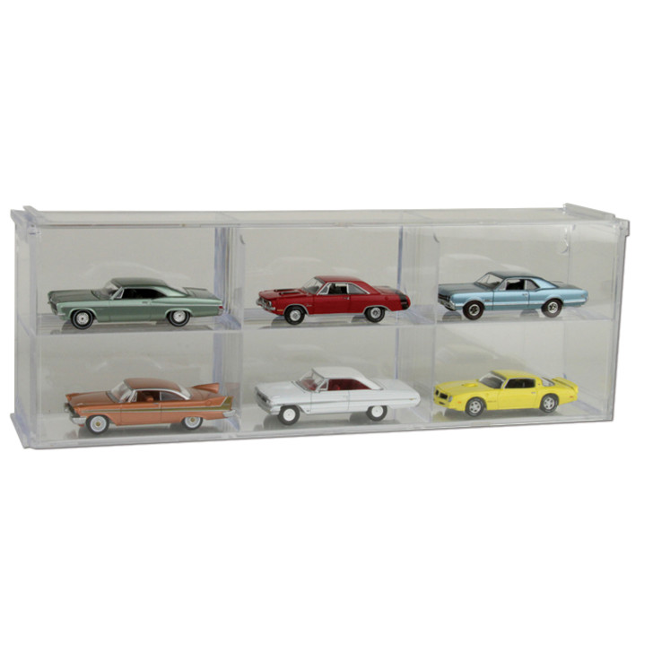 1:64 Scale Six Car Interlocking Diecast Display Main  