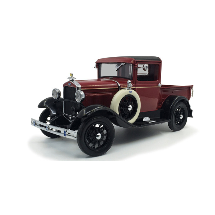 1931 Ford Model A Pickup - red 1:18 Scale Diecast Model by Sunstar
