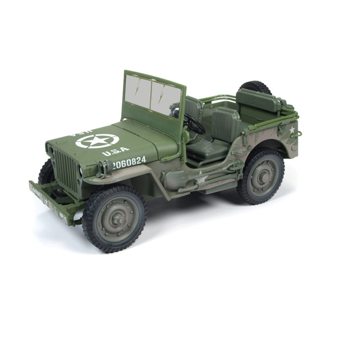 WWII U.S. Army Muddy Jeep Main  