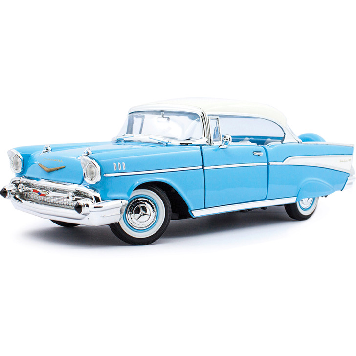 1955 chevy bel air coupe diecast replica