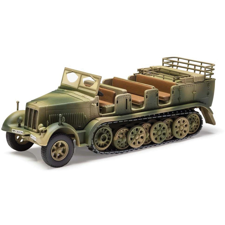 Corgi WWII German Anit-Aircraft Artillery Half-Track Sd.Kfz.7 1:50 Scale  Diecast Replica Model by Corgi