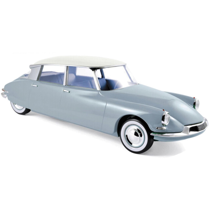 1959 Citroen DS 19 - Bleu Nuage & Blanc Carrare Main  