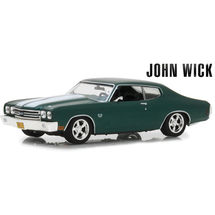 1970 John Wick Chevelle SS 396 1:43 Scale Diecast Replica Model by  Greenlight