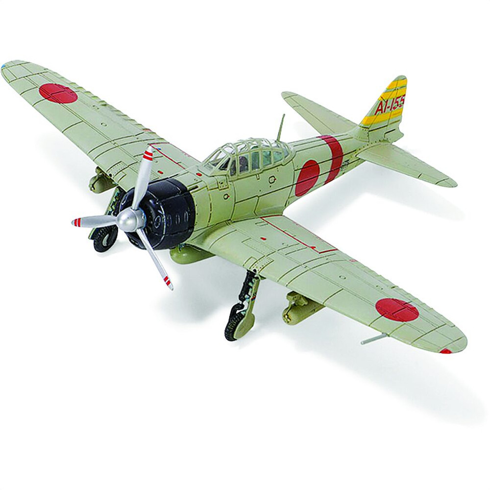 A6M2b Zero 1/72 Die Cast Model 2nd Squadron, 1st Section, IJN Carrier Akagi, Pearl Harbor Main Image