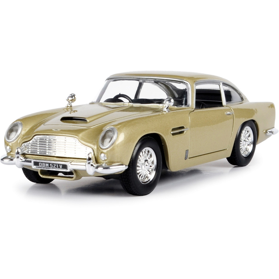 Aston Martin DB5 - Beige 1:24 Scale Diecast Model Car by Motormax Main Image