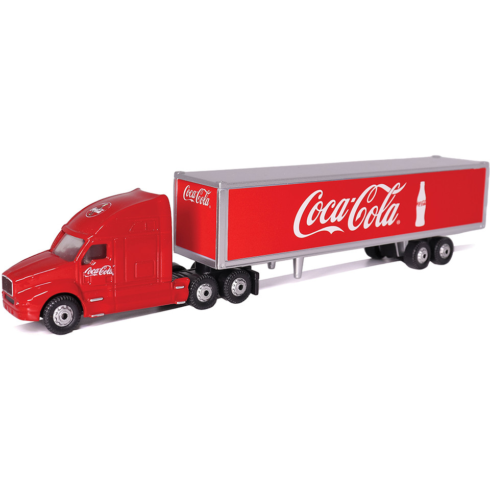 Coca-Cola Bottle Long Hauler 1:87 Scale Diecast Model Truck by Motor City Classics Main Image