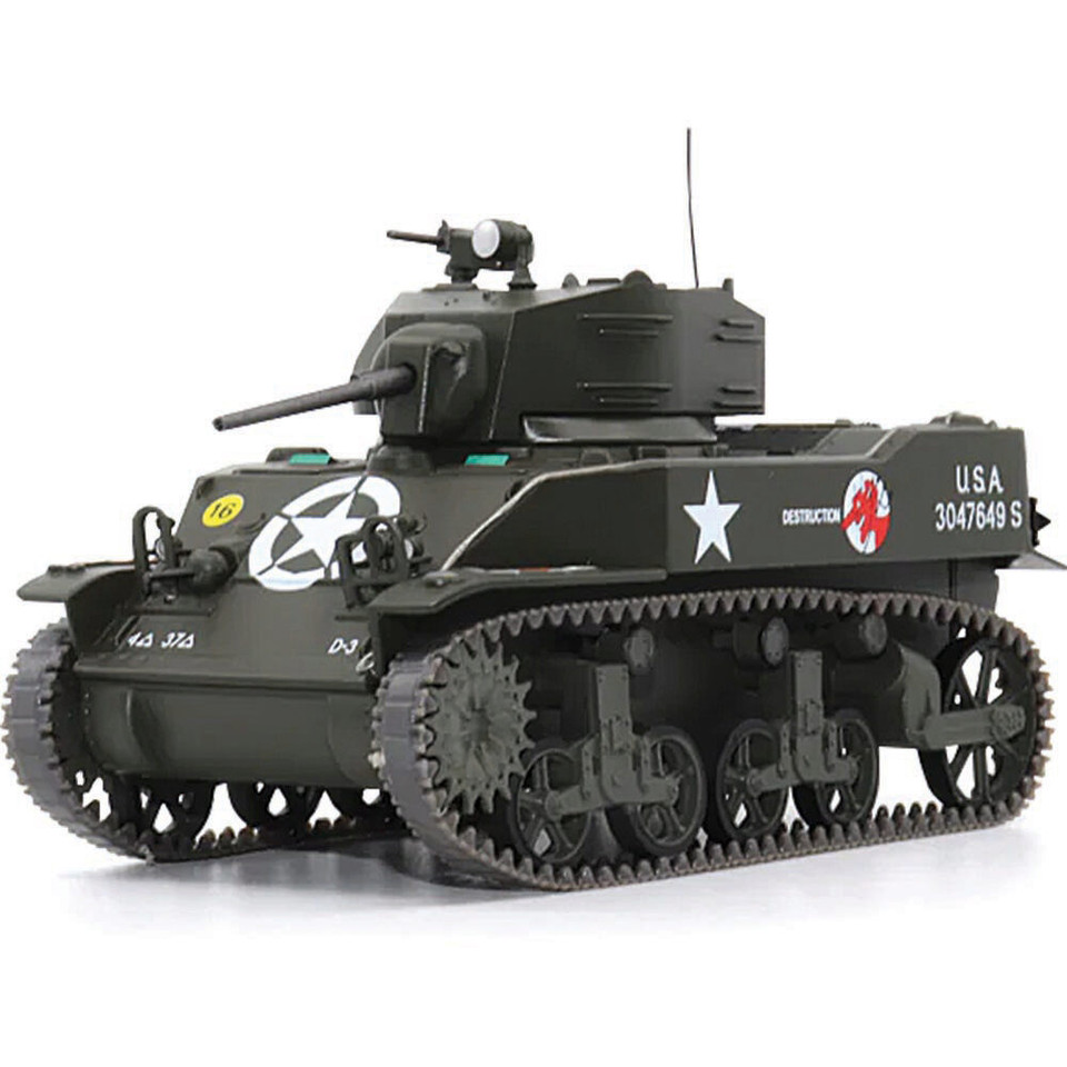 M5A1 Stuart Diecast Model Main Image