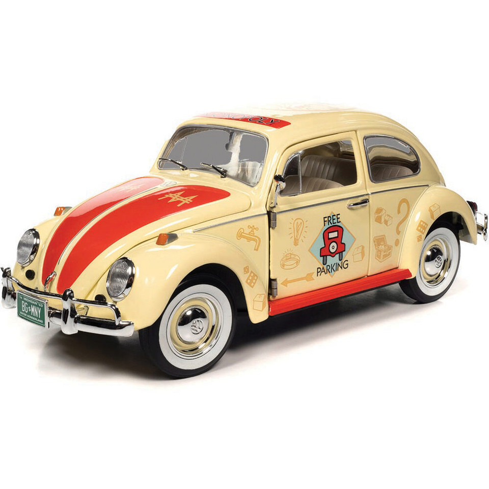 1963 Volkswagen Beetle Monopoly Free Parking - Yellow Main Image
