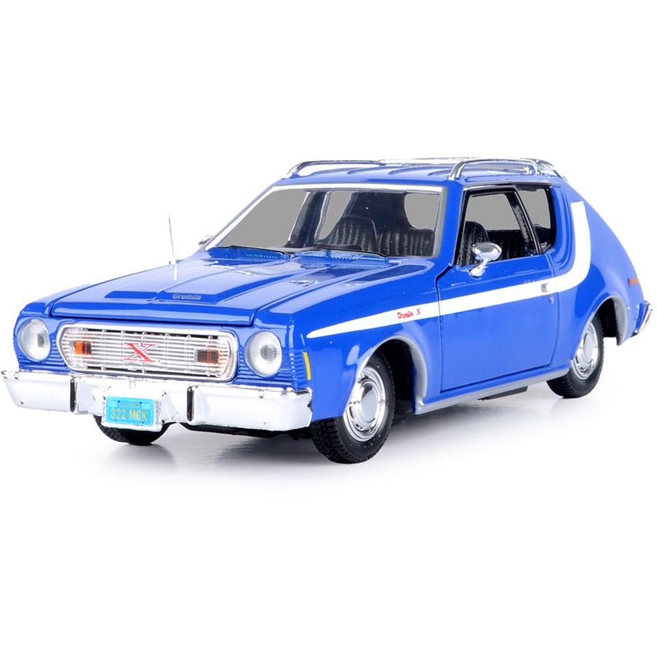 1974 AMX Gremlin X - Blue 1:24 Scale Diecast Model by Motormax Main Image