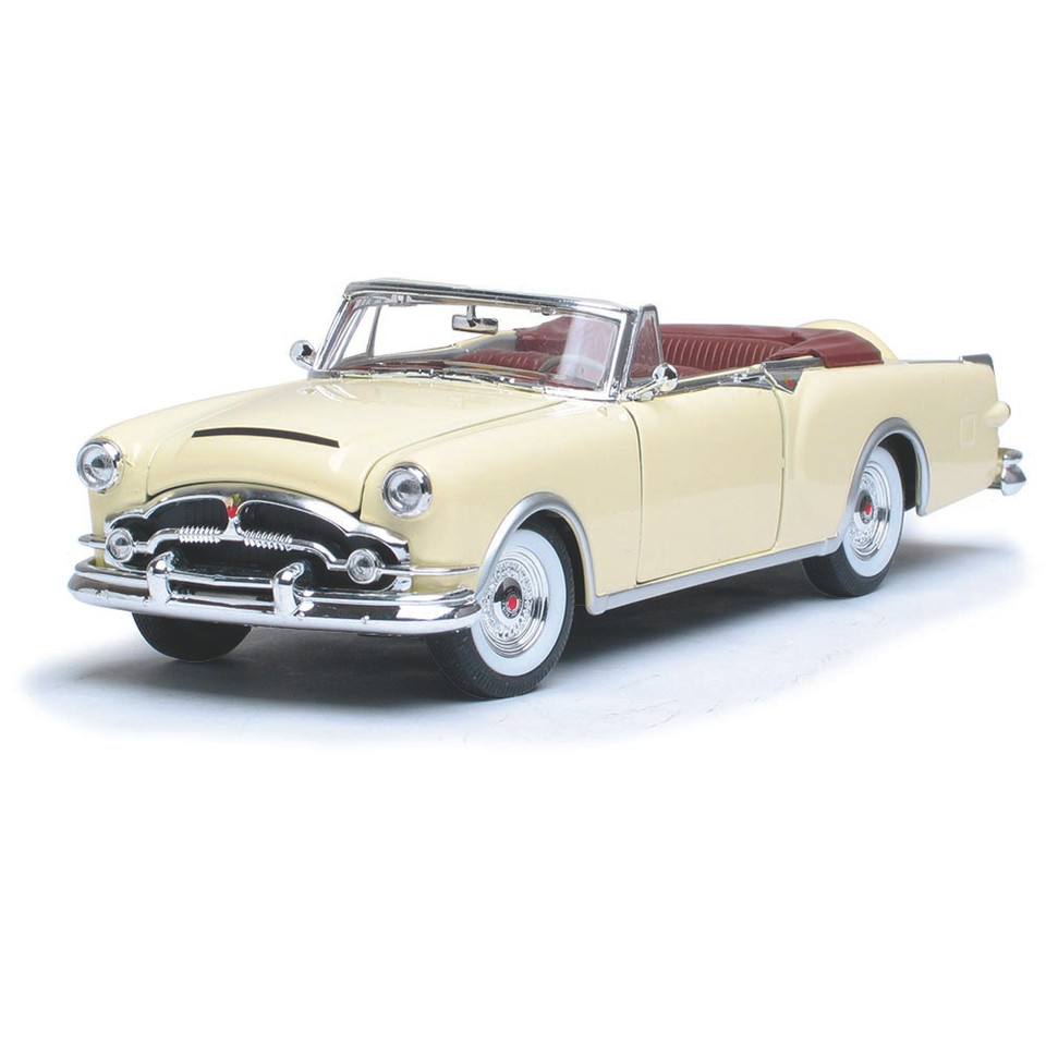 1953 Packard Caribbean - Cream with Brown Top 1:24 Scale Diecast Model by Welly Main Image