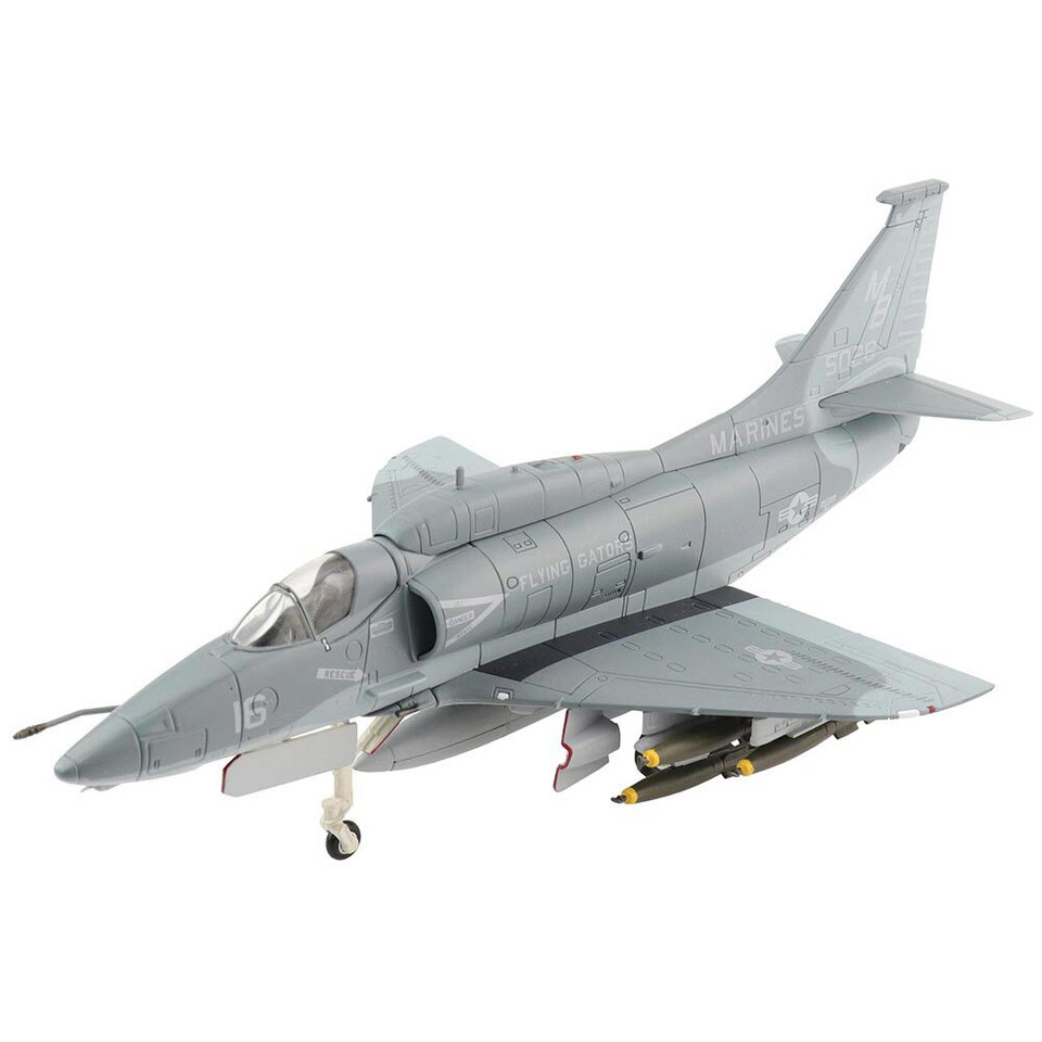 A-4F Skyhawk 1/72 Die Cast Model - HA1435 VMA-142 Flying Gators 1984 1:72 Scale Diecast Model by Hobby Master Main Image