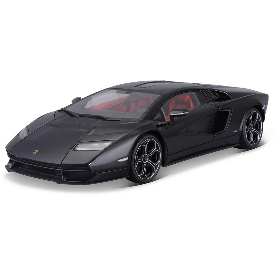 Lamborghini Countach LPI 800-4 - Black 1:18 Scale Diecast Model by Maisto Main Image