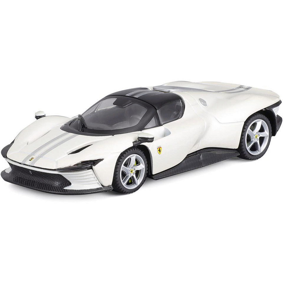 Ferrari Daytona SP3 - Signature Series - White w/Blue Stripe Main Image