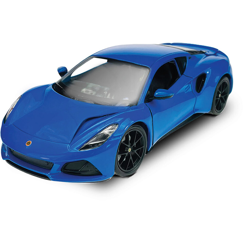 Lotus Emira - Blue Metallic 1:24 Scale Diecast Model by Welly Main Image