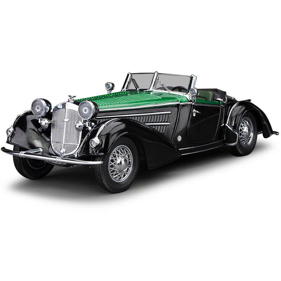 1939 Horch 855 Roadster - Black/Dark Green Main Image