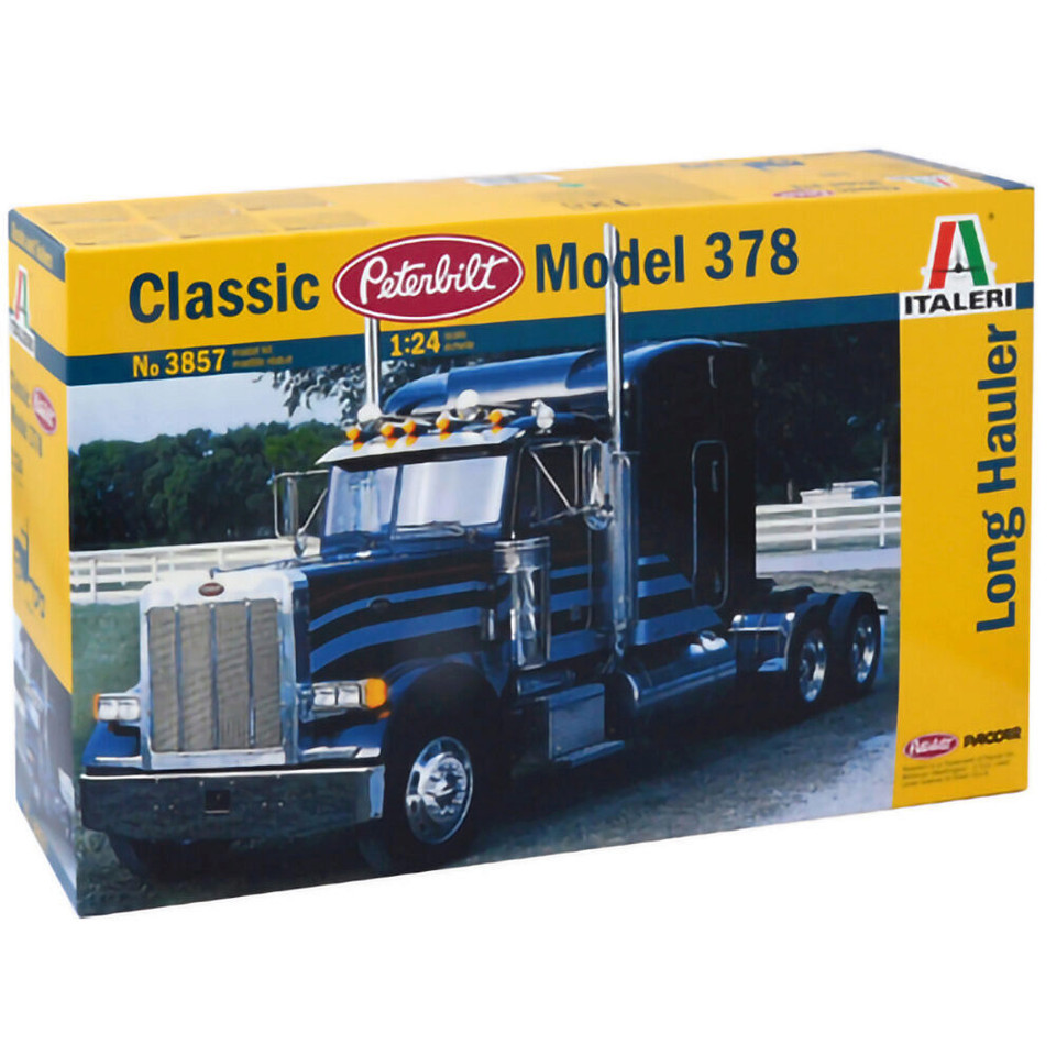 Classic Peterbilt 378 1/24 Kit 1:24 Scale Diecast Model by Italeri Main Image