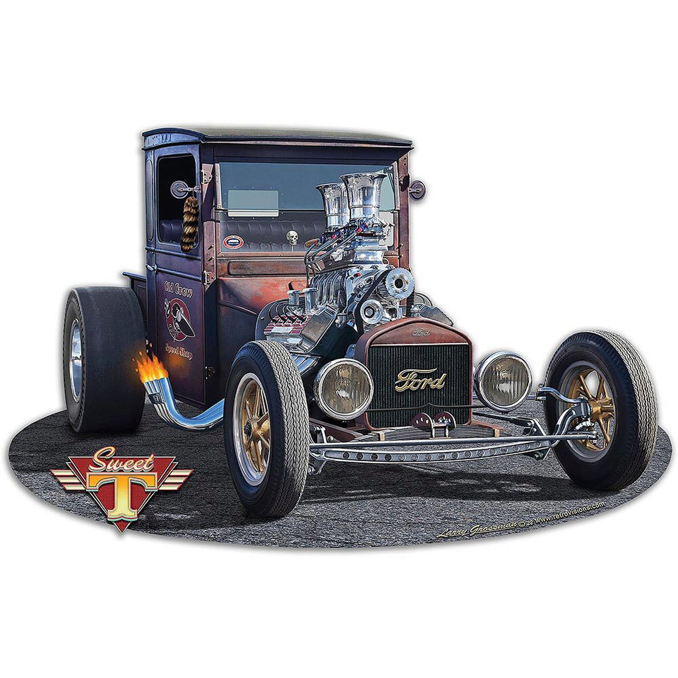 1926 T-Bucket Pickup Cut out 18 X 12 vintage metal sign Main Image