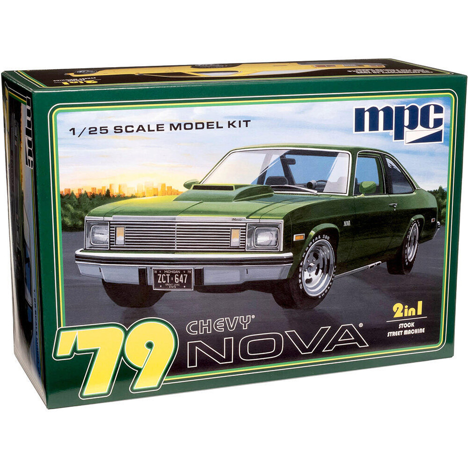1979 Chevy Nova 1/25 Kit 1:25 Scale Diecast Model by MPC Models Main Image