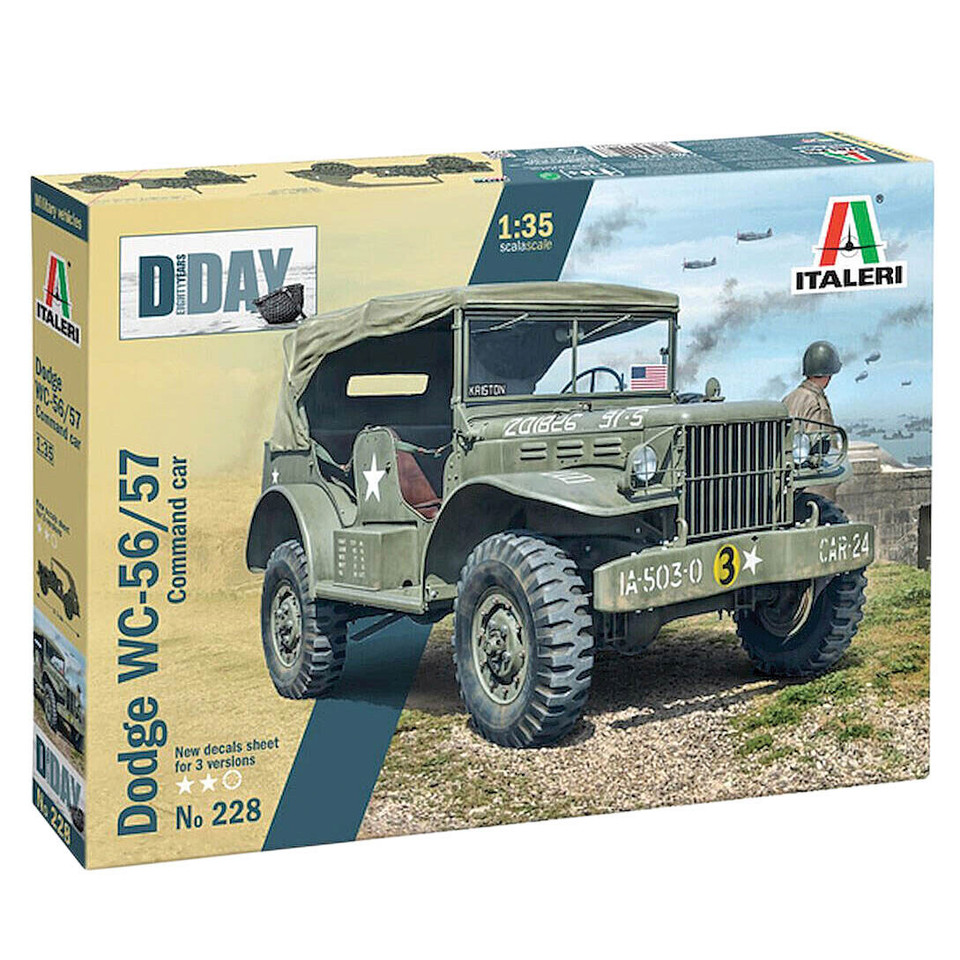Dodge WC-56/57 Command Car 1/35 Kit Main Image