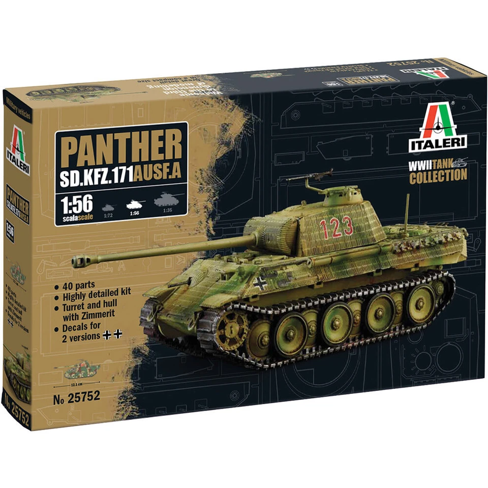 Sd. Kfz. 171 Panther Ausf. A 1/56 Kit Main Image