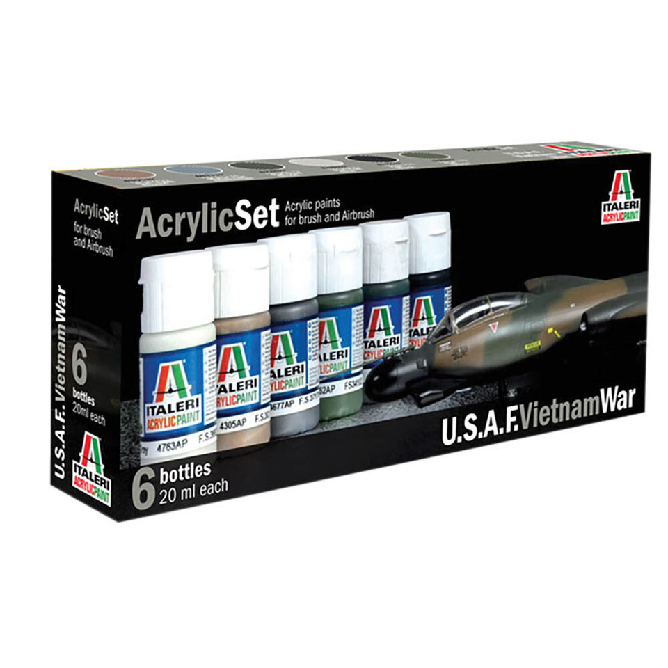 U.S.A.F. Vietnam War Acrylic Paint Set Main Image
