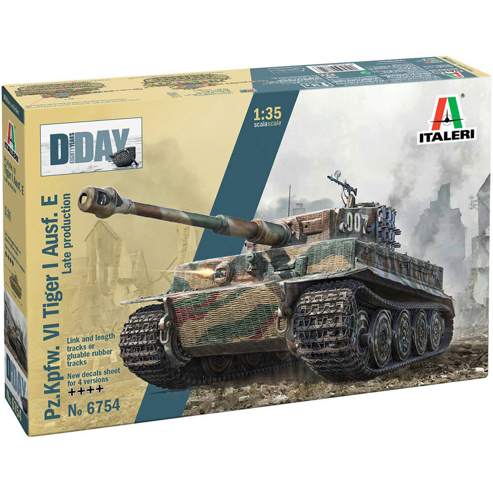 Pz.Kpfw.Vi Tiger I Ausf.E 1/35 Kit Main Image