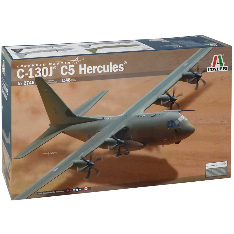 C-130J C5 Hercules 1/48 Kit Main Image
