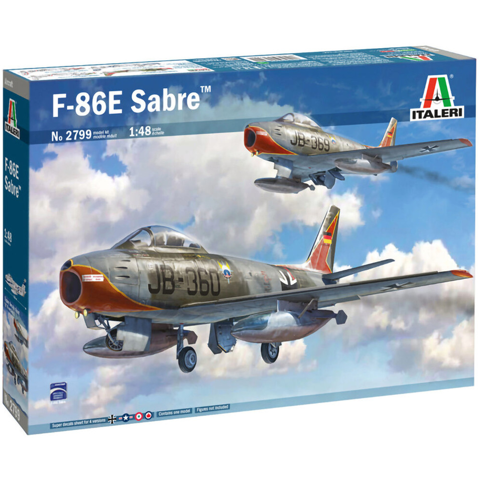 F-86E Sabre 1/48 Kit Main Image