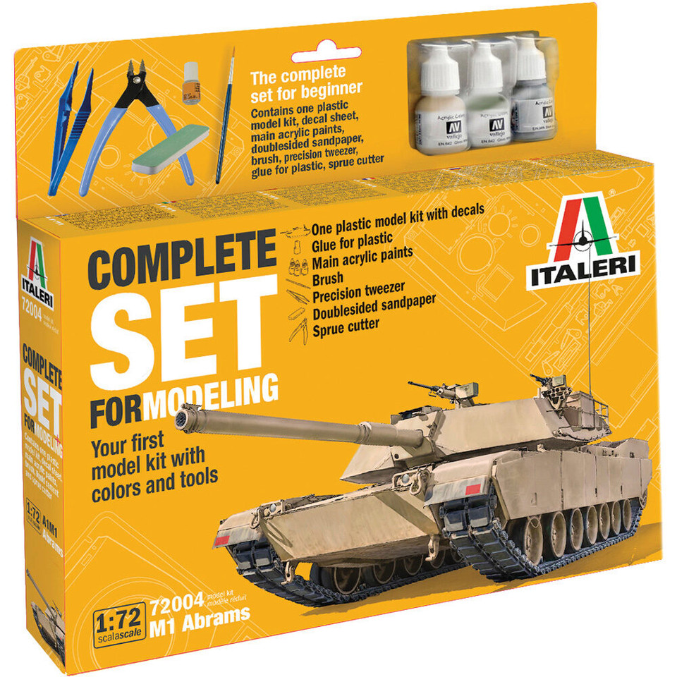 M1 Abrams 1/72 Kit Main Image