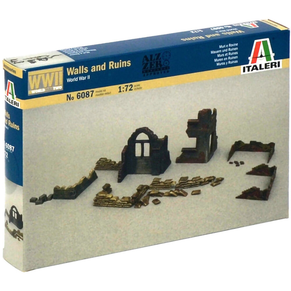 Walls And Ruins 1/72 Kit Main Image