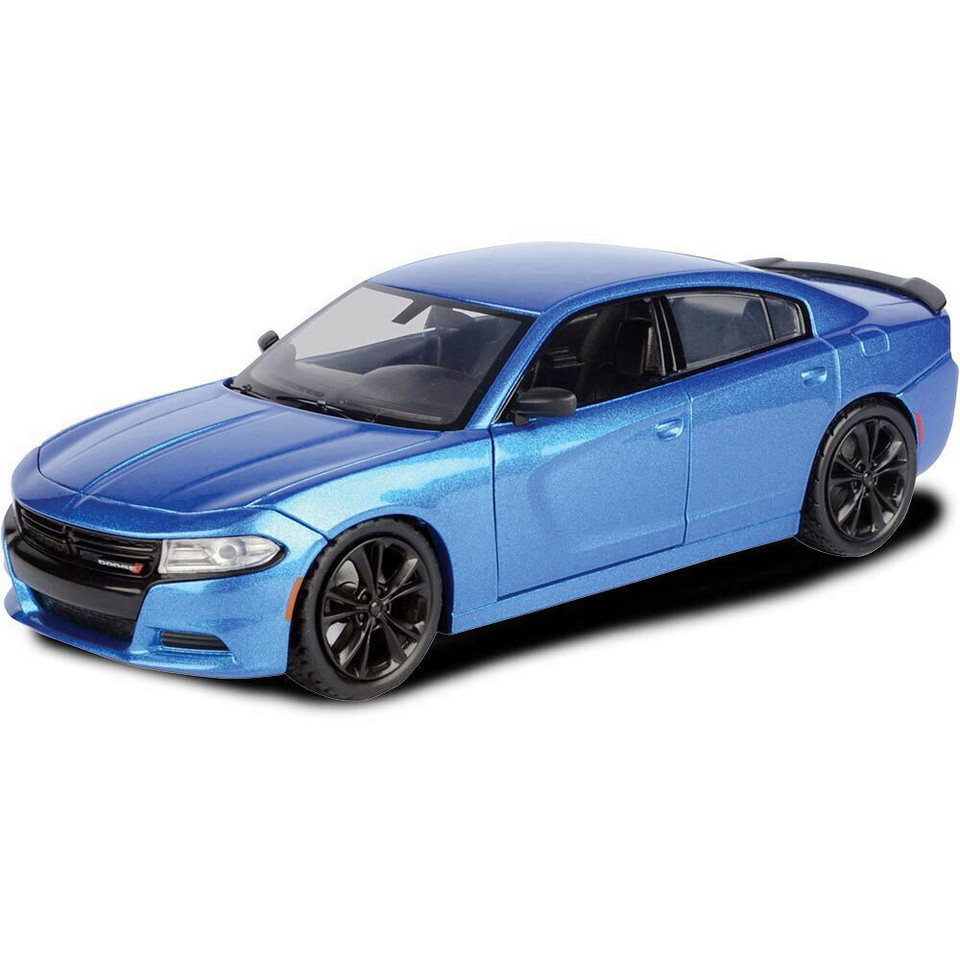 2023 Dodge Charger - Blue 1:24 Scale Diecast Model by Motormax Main Image