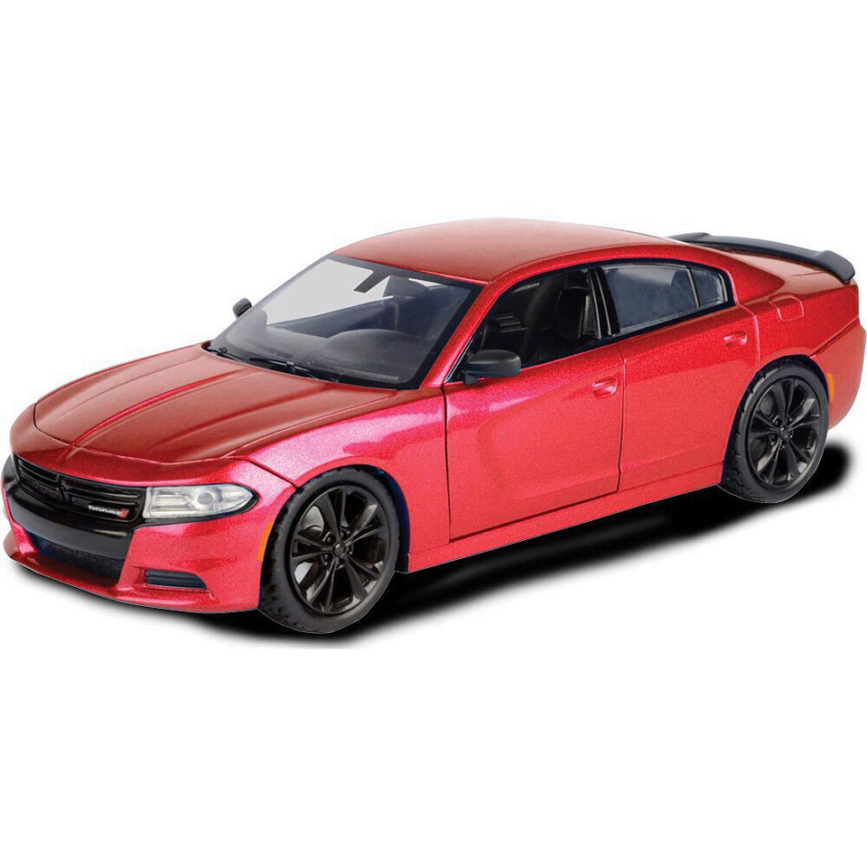 2023 Dodge Charger - Octane Red 1:24 Scale Diecast Model by Motormax Main Image