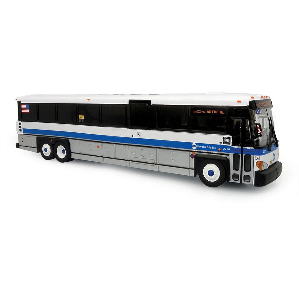 MCI D4500CT Coach:  MTA New York City 1:50 Scale Diecast Model by Iconic Replicas Main Image