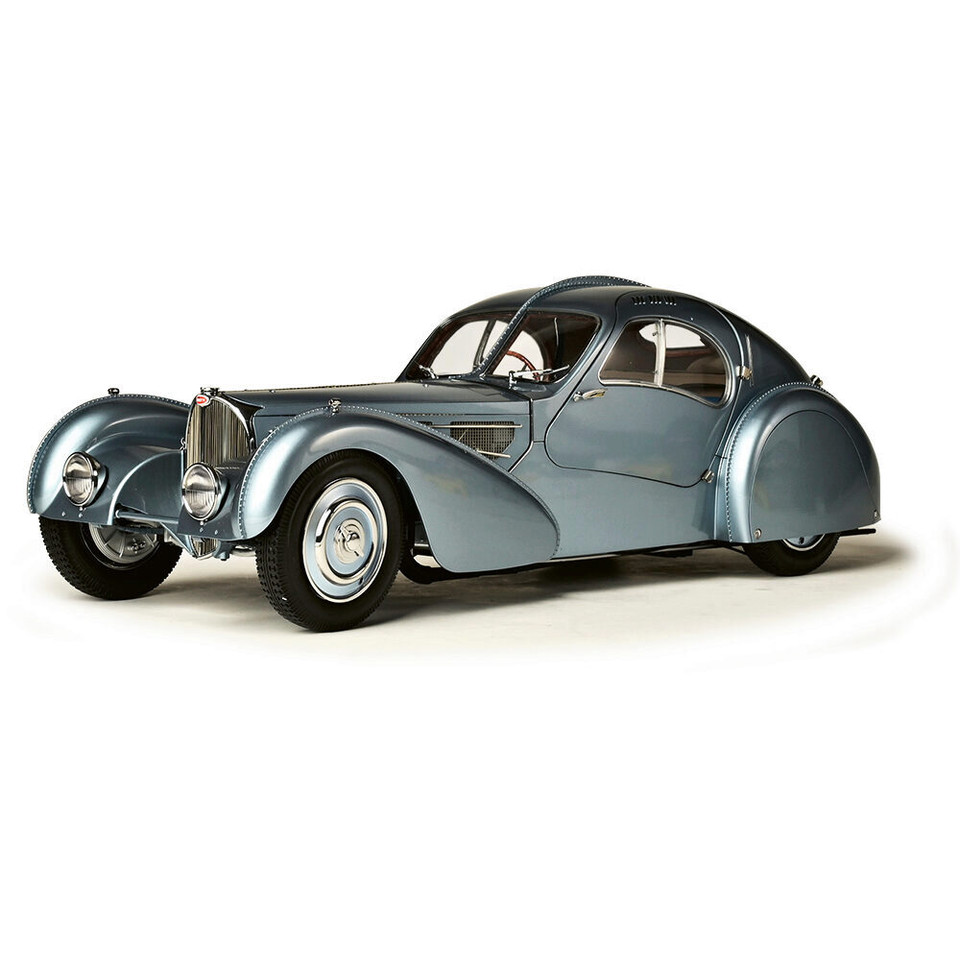 Bugatti Atlantic 57SC Rothschild Diecast Model Kit 1:8 Scale Diecast Model Car Kit by IXO Main Image