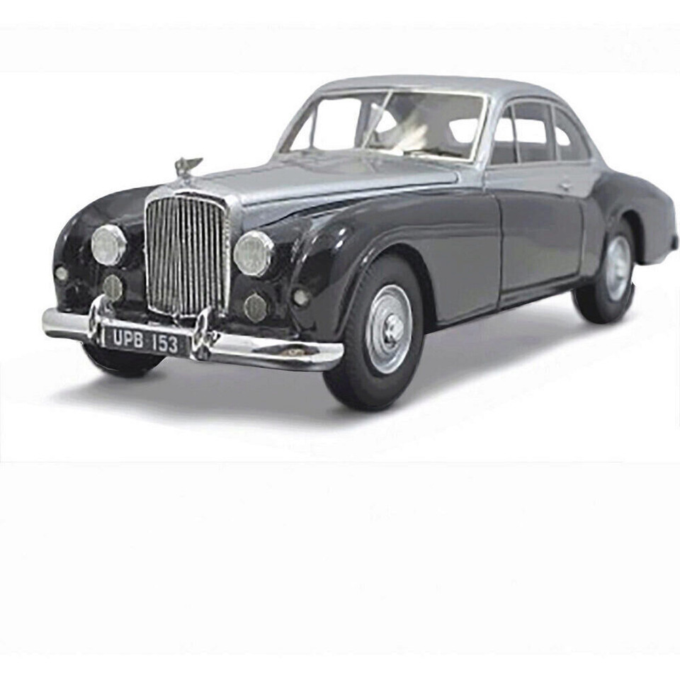 1952 Bentley R-Type Coupe by Abbott - Silver&Black 1:43 Scale Diecast Model Car by Esval Main Image