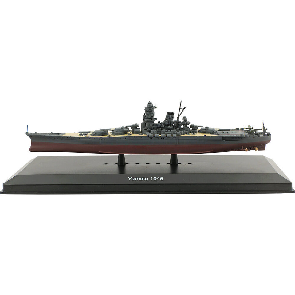IJN Battleship Yamato 1/1100 Die Cast Model 1:1100 scale Metal by Diecast of Defense Main Image