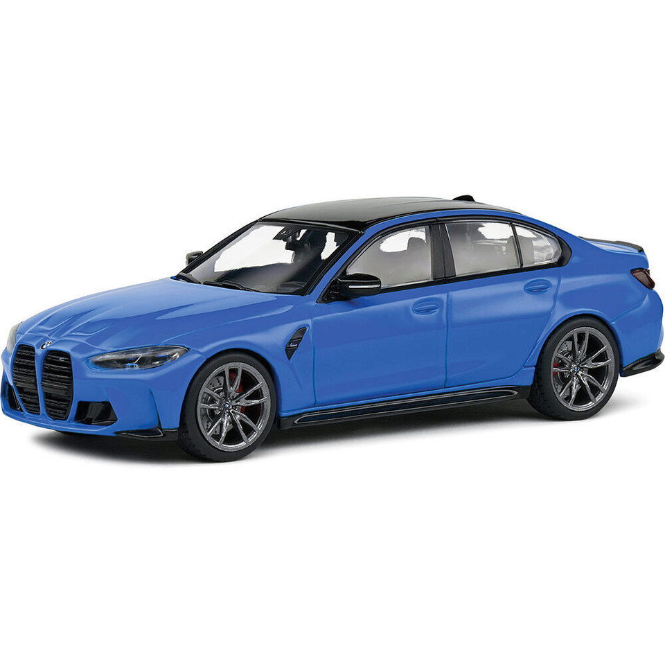 2023 BMW G80 M3 - BLUE 1:43 Scale Diecast Model Car by Solido Main Image