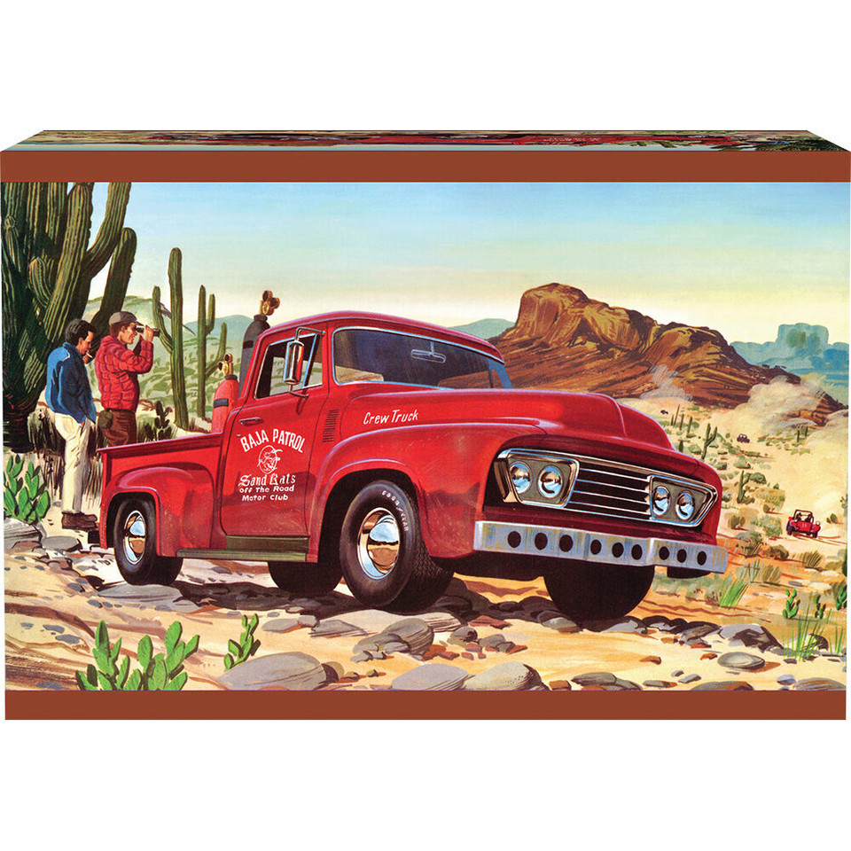 1953 Ford Pickup Baja Patrol 1:25 Scale Plastic Model Kit by AMT Main Image