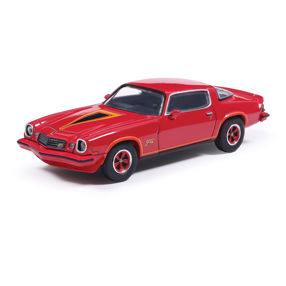 1977 Chevrolet Camaro Z28 - Light Red 1:64 Scale Diecast Model Car by IXO Models Main Image