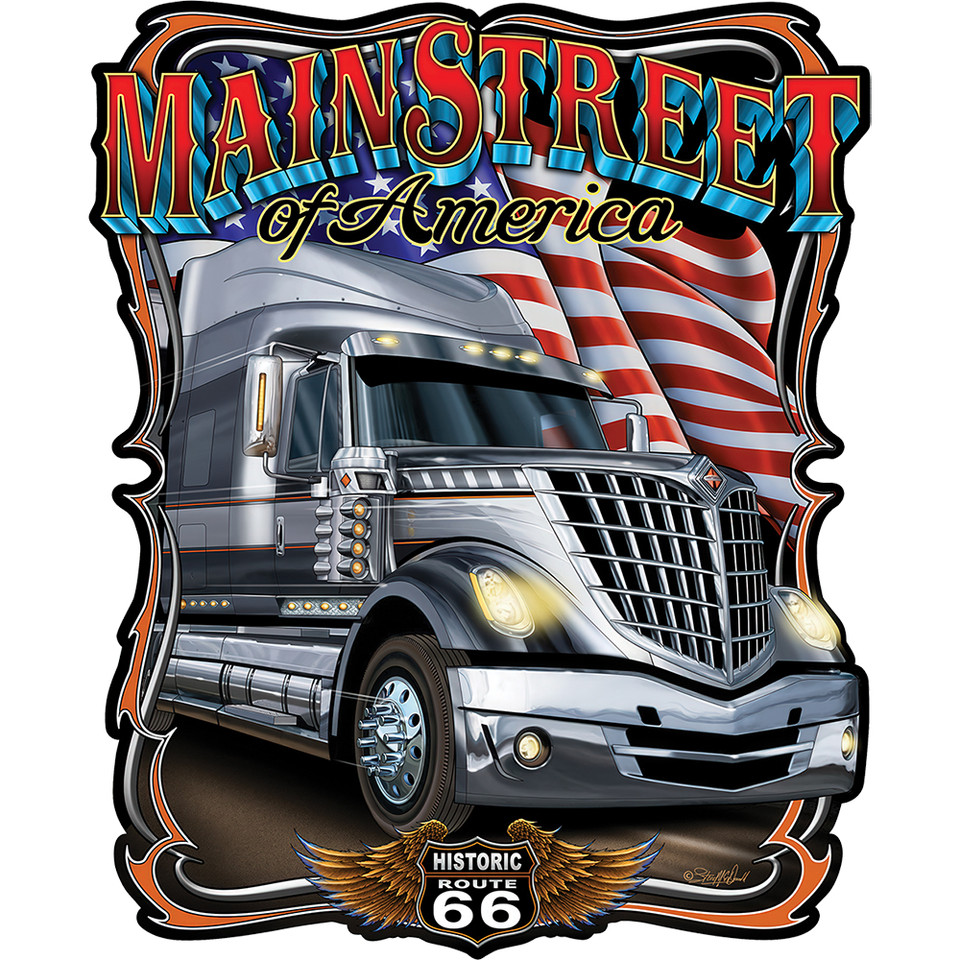 Main Street Trucking Sign Main Image