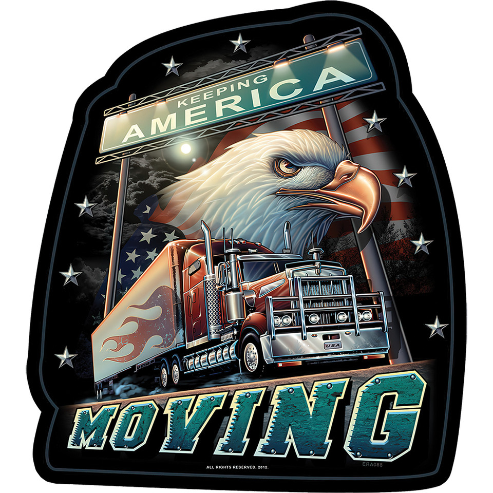 Keeping America Moving Metal Sign  Wall Sign by Vintage Signs Main Image