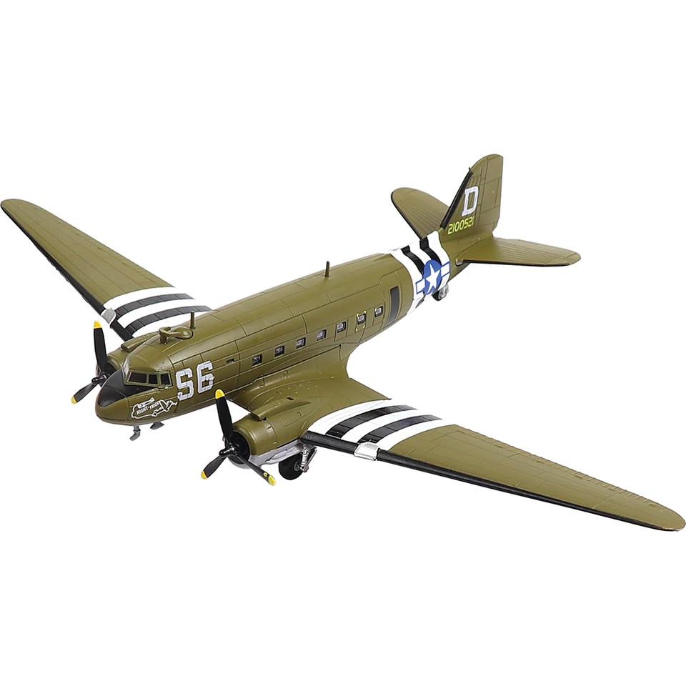 Douglas C-47 Skytrain - Night Fright 79th Squadron D-Day 1944 1:100 Scale  Main Image